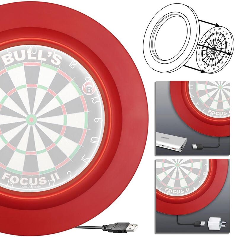 BULL'S Pro Dart Board Surround 1tlg. rot