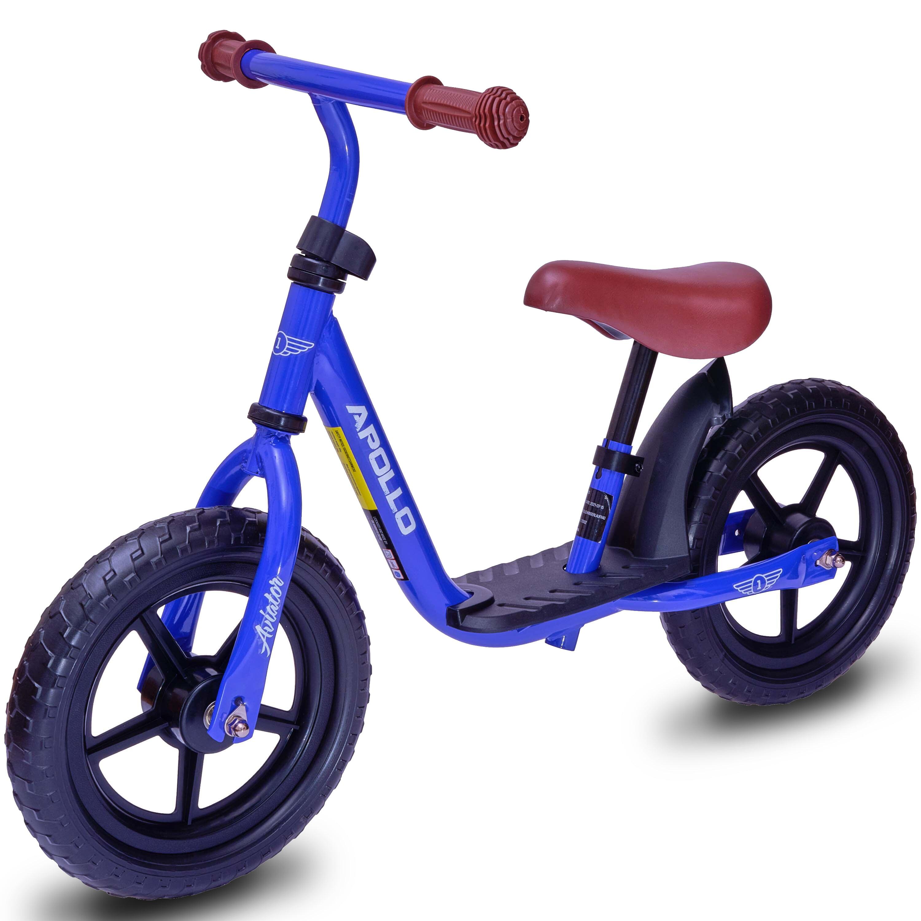 APOLLO Kinder Laufrad - Aviator - 12 Zoll höhenverstellbares Rad