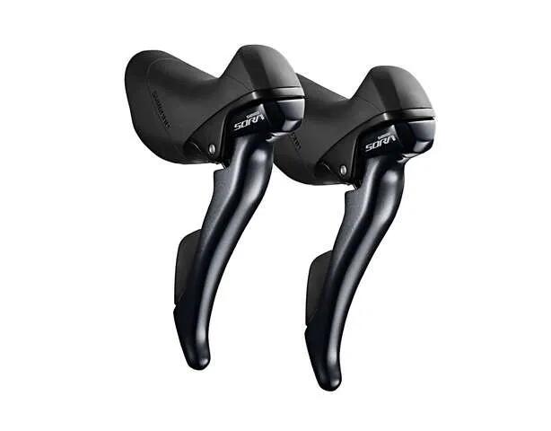 Kit Levier De Vitesse 2 X 9 Vitesses Sora St-R3000 - Noir 3/3