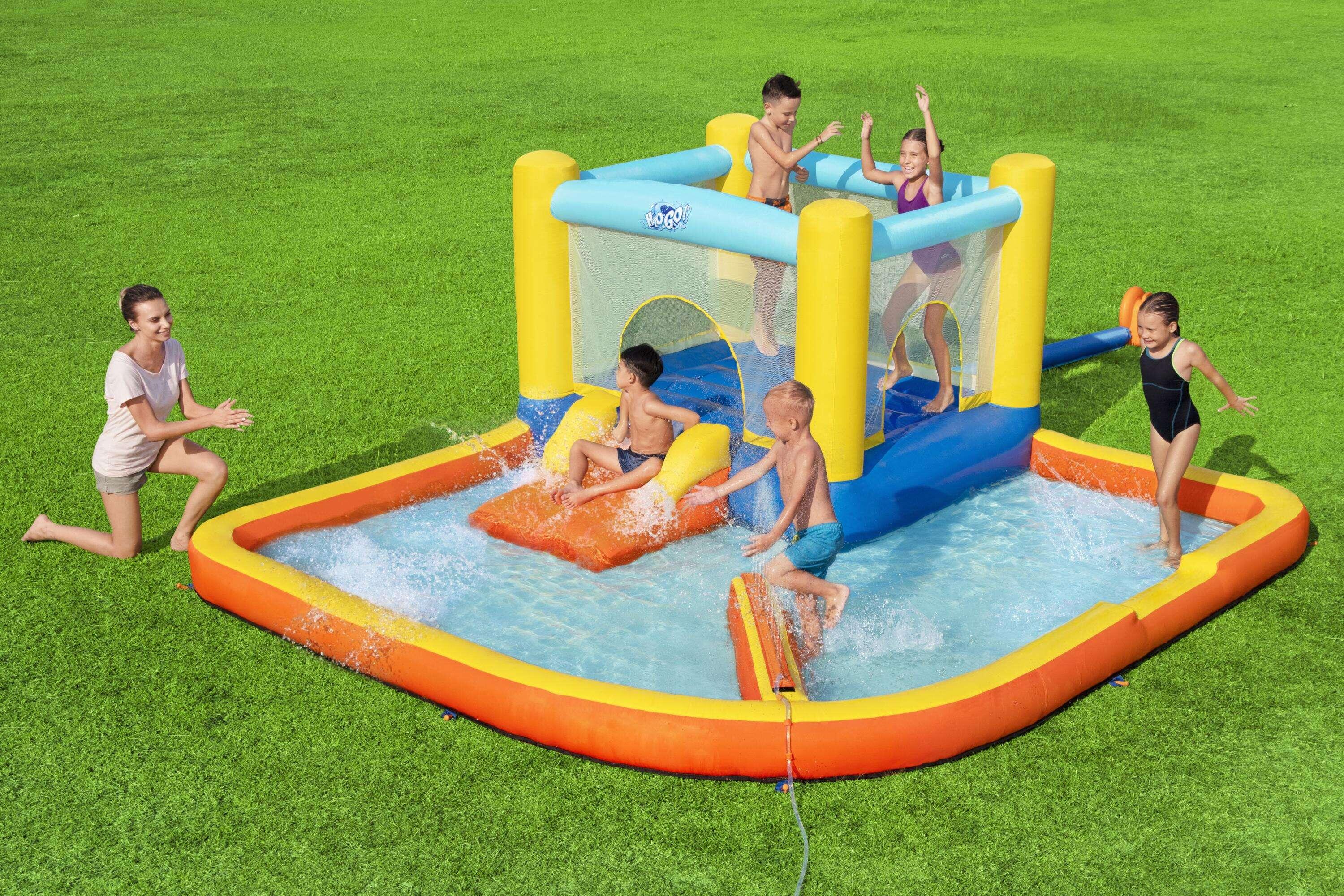 Parque aquático infantil insuflável H2OGO Beach Bounce 2/7