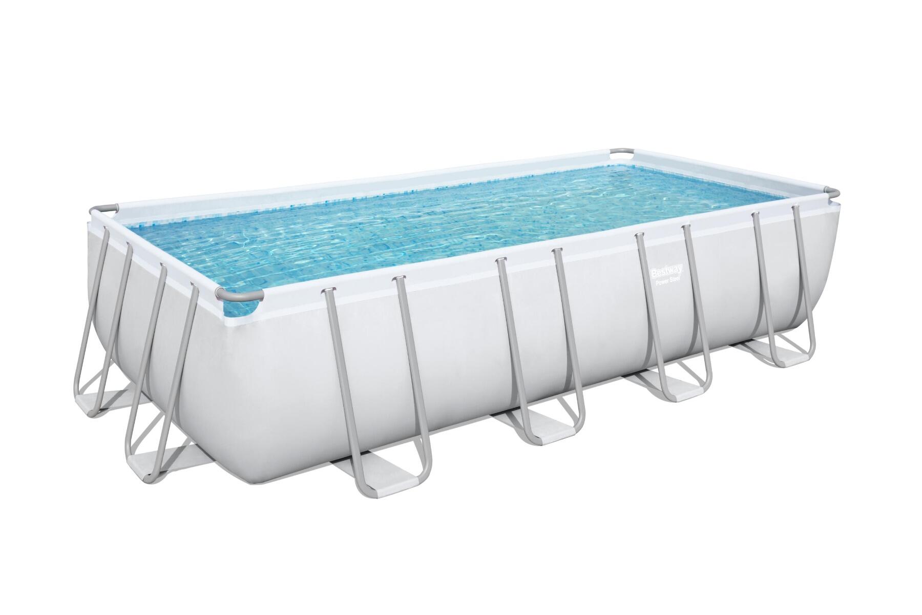 549 x 274 x 122 cm Bestway Power Steel Zwembad + Complete Onderhoud Set 5/5
