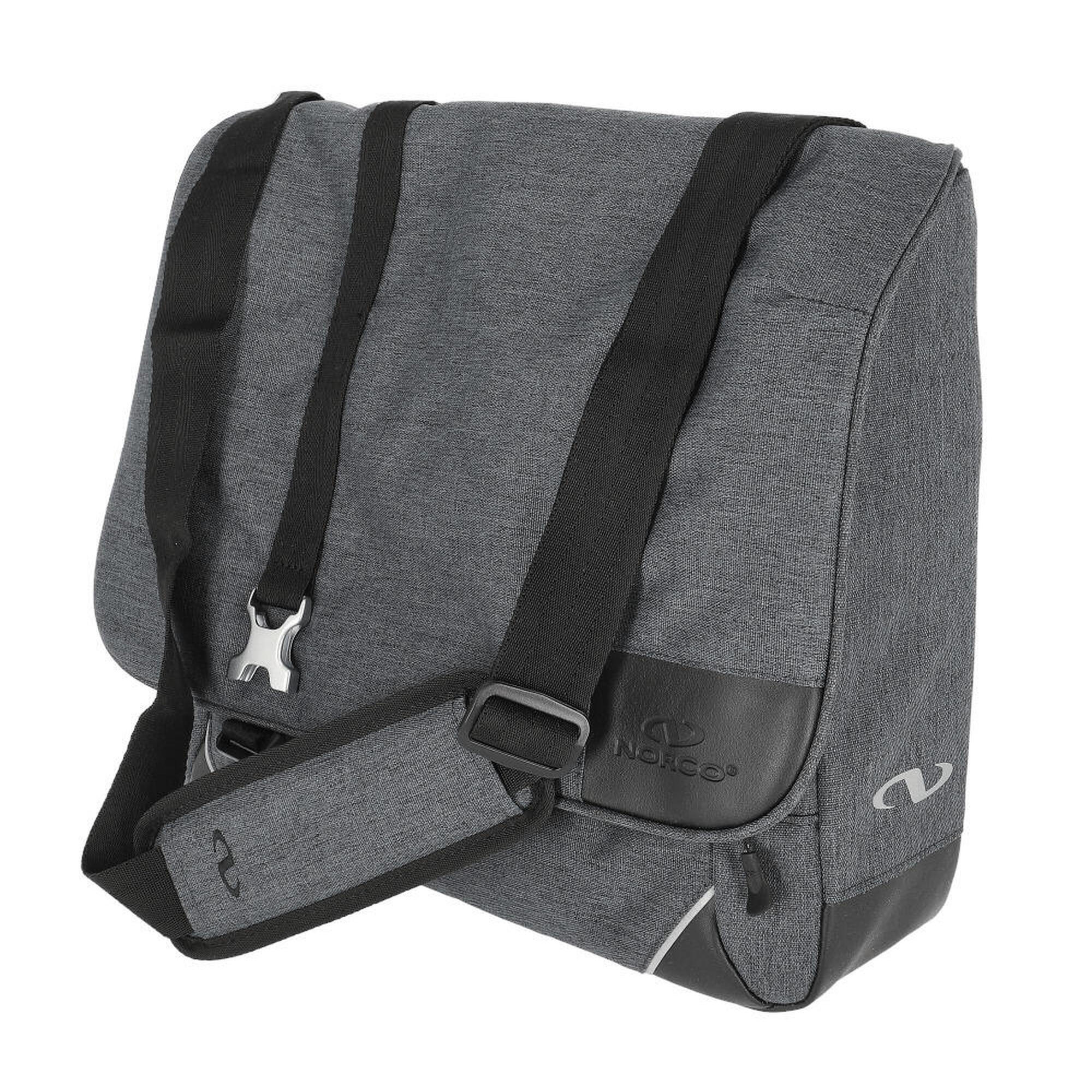 Norco - Sacoche De Vélo Business Commuter Dunbar - Sacoche Vélo - Gris - 12 L - Decathlon