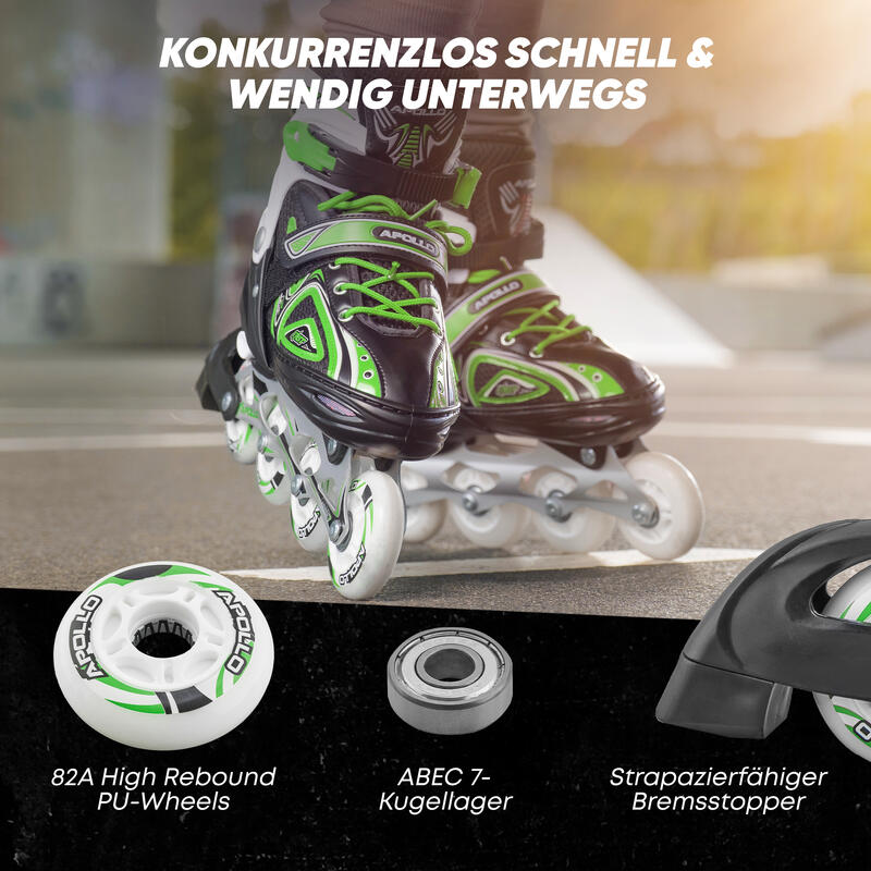 Super Blades X Pro - größenverstellbare Inlineskates