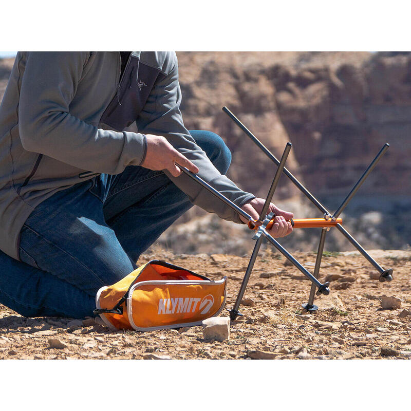 Campingstuhl - Ridgeline Short faltbar orange