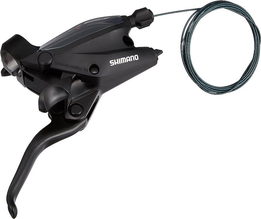 Levier de Changement et de Frein Shimano ST-EF505 7 Vitesses Noir 3/3