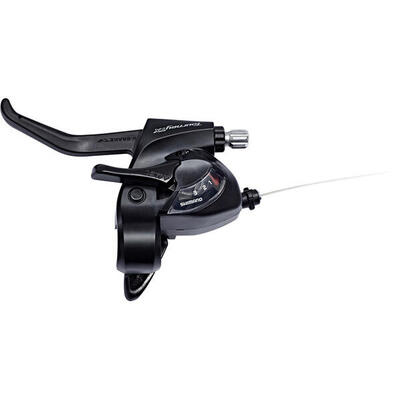 Shifter-/remhendel 3 speed tourney st-tx800 links - 2-vingers - zwart