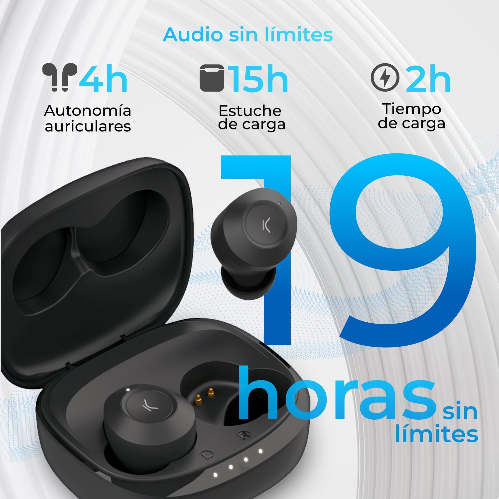 Cuffie wireless KSIX Oblivion, nere 4/7