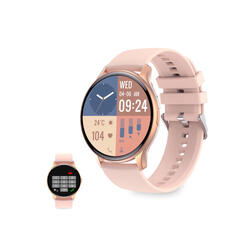 Core Amoled KSIX smartwatch, roze