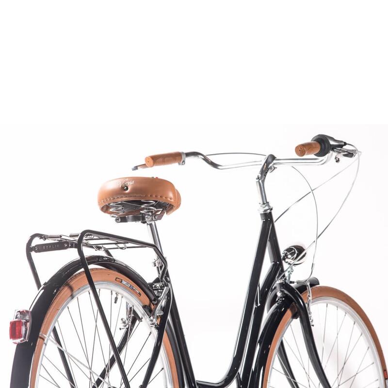 Bicicleta de paseo Capri Berlín Negra 7V