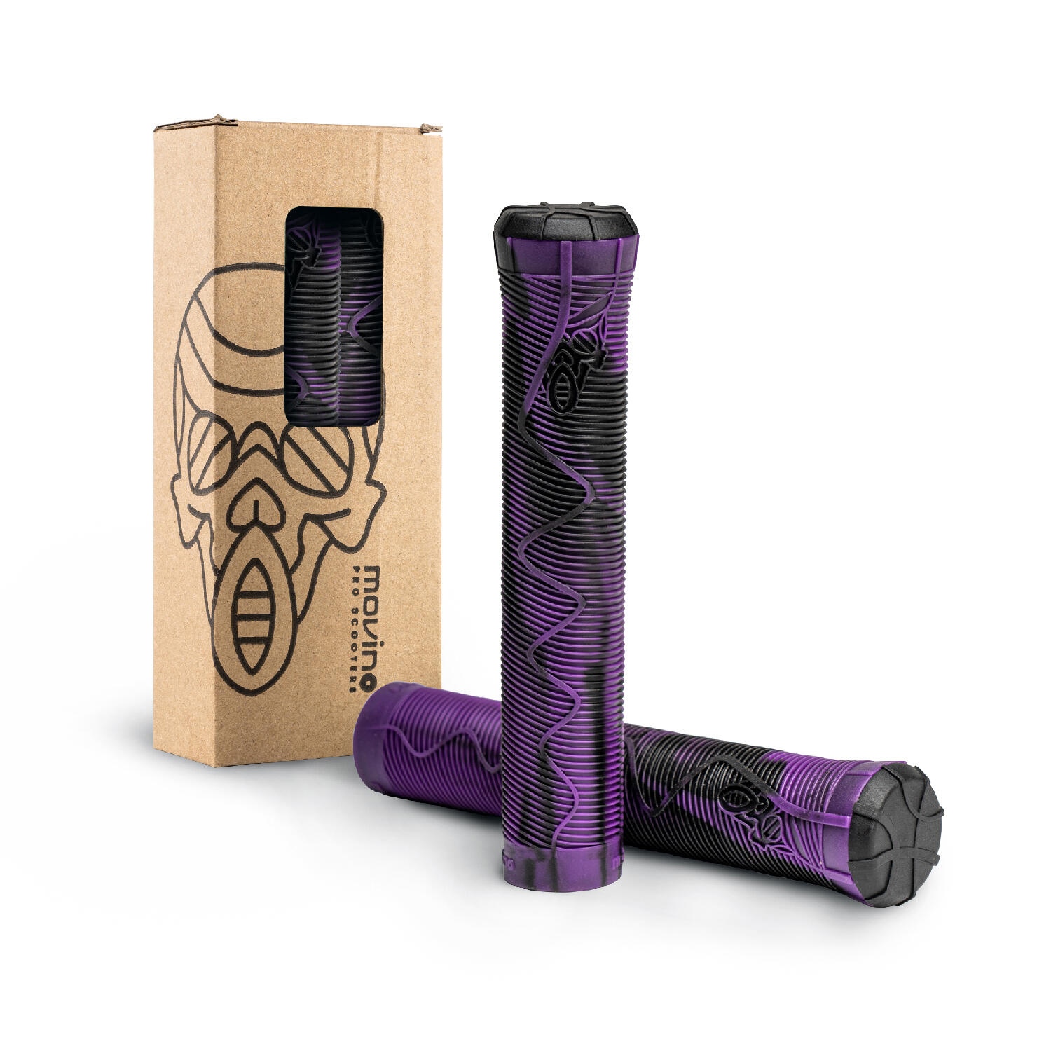 Movino - Poignées Pour Trottinette Professionnelle Enfant Movino 160 Mm 2 Pcs. - Poignée - Violet - Decathlon