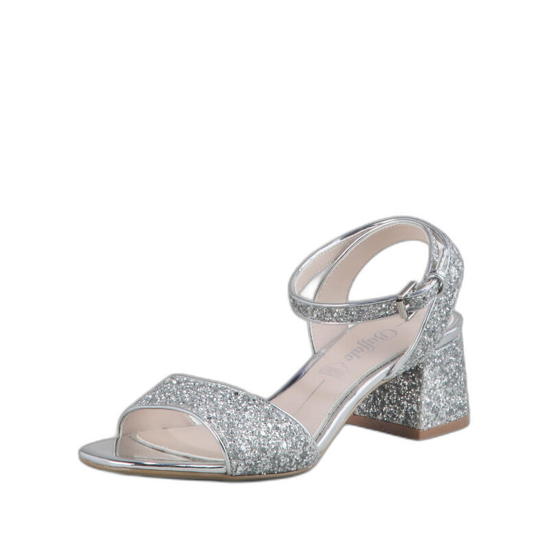 Sandalen mit Glitzerabsatz Frau Buffalo Rainelle