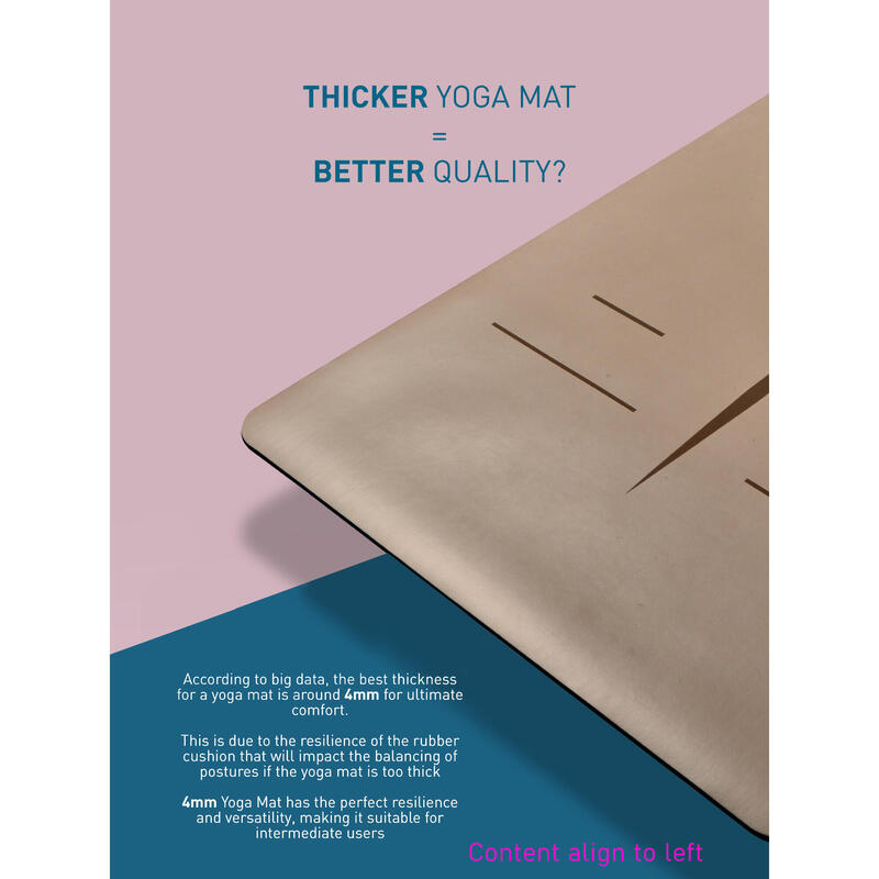 YOGA MAT - 4mm