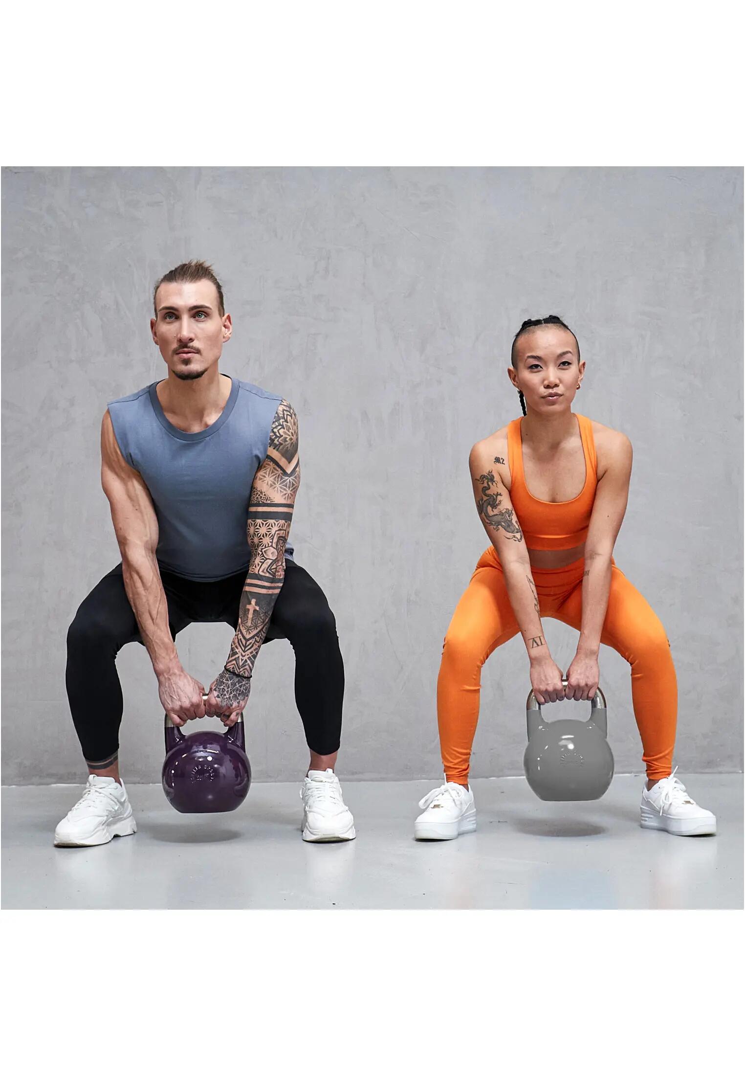 Kettlebell - Competitie Kettlebell - 36 kg - Staal 6/7