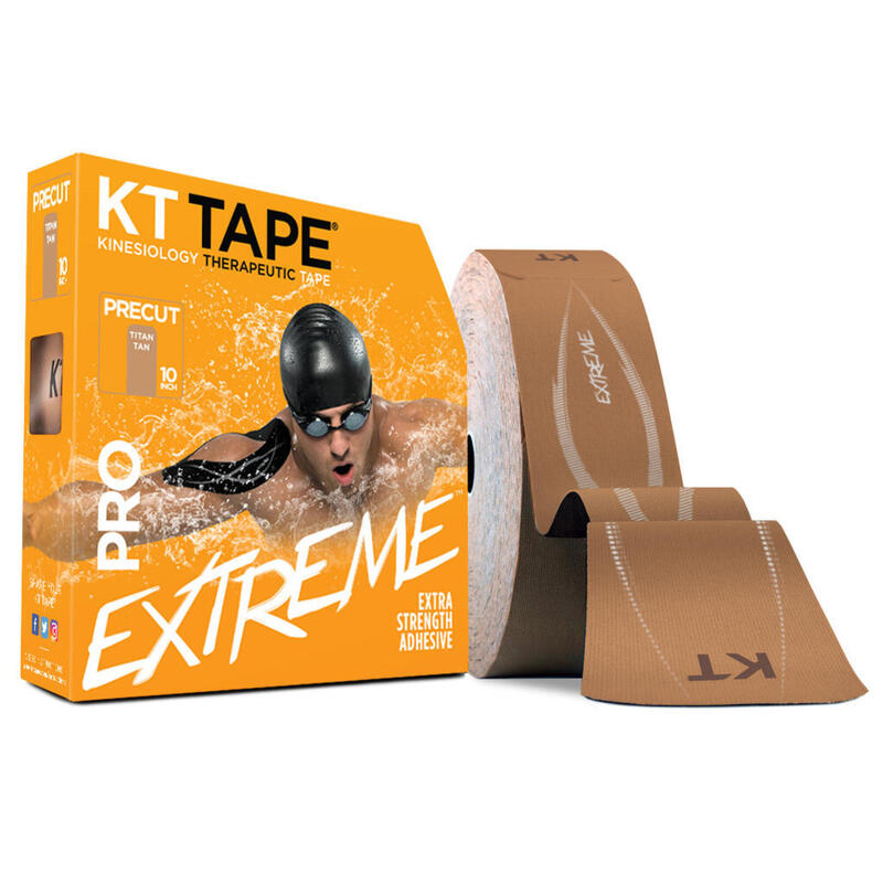 Kinesiology Tape PRO Jumbo Extreme - Voorgesneden BEIGE