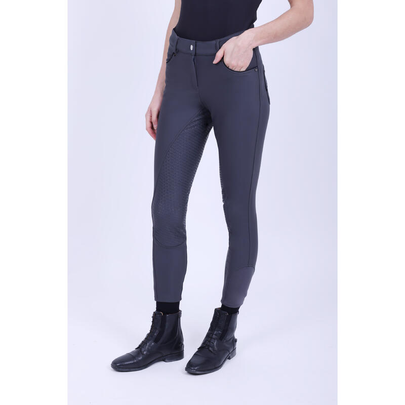 Pantaloni echitație HV Polo Ellen cu grip complet