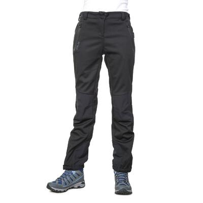 Pantaloni Da Escursione In Softshell Donna Trespass Sola Carbone