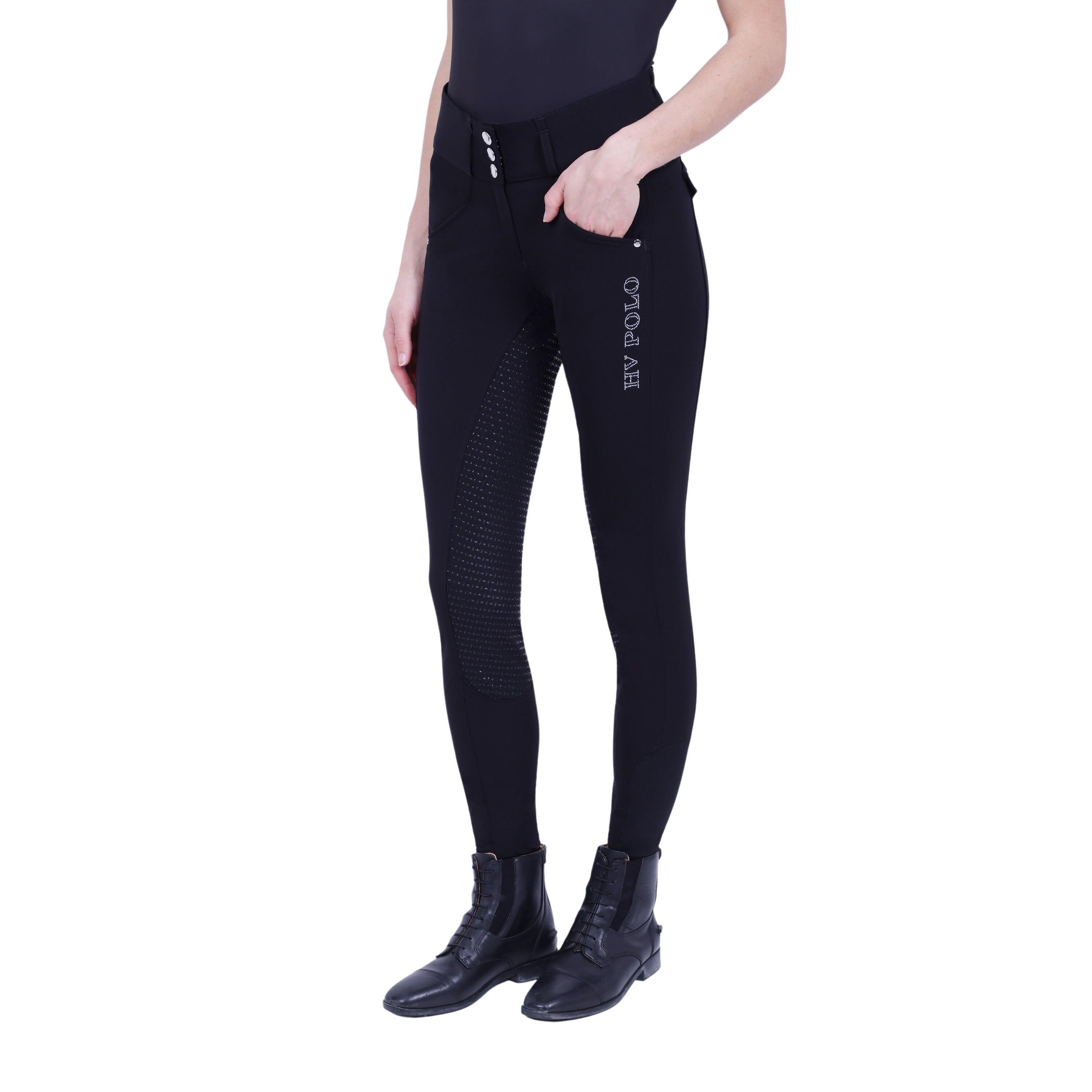 Pantaloni da equitazione full grip da donna HV Polo Nadine 2/5