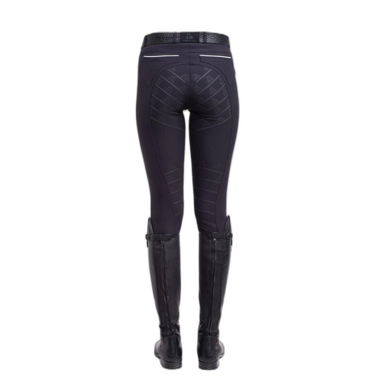 Pantaloni da equitazione full grip da donna Cavalliera Ride