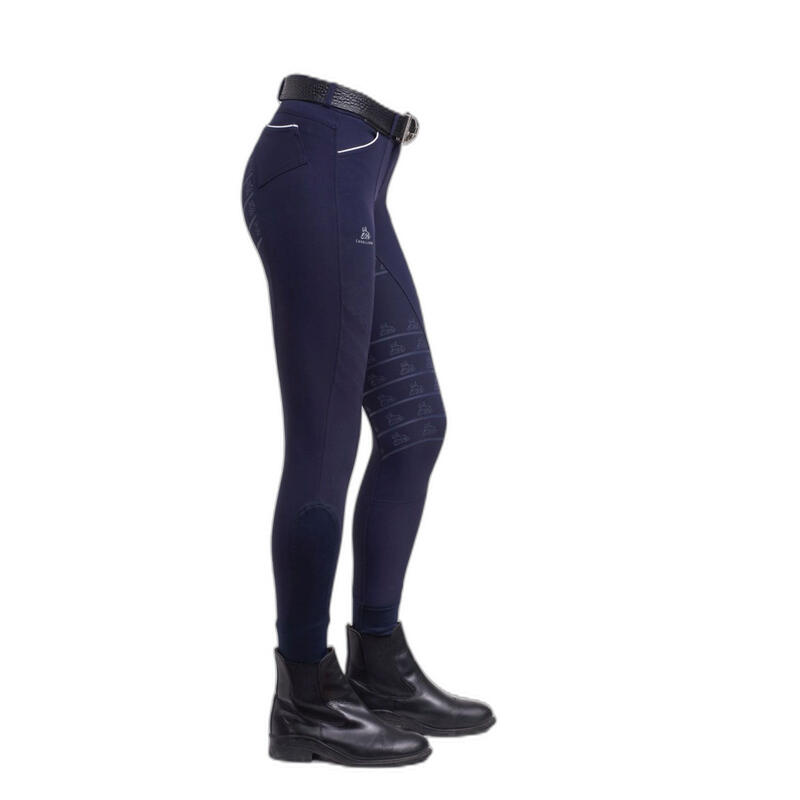 Pantaloni da equitazione full grip da donna Cavalliera Ride