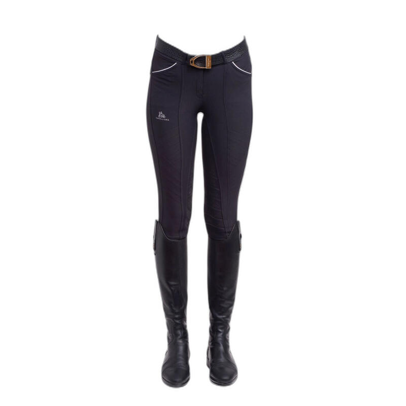 Pantaloni da equitazione full grip da donna Cavalliera Ride