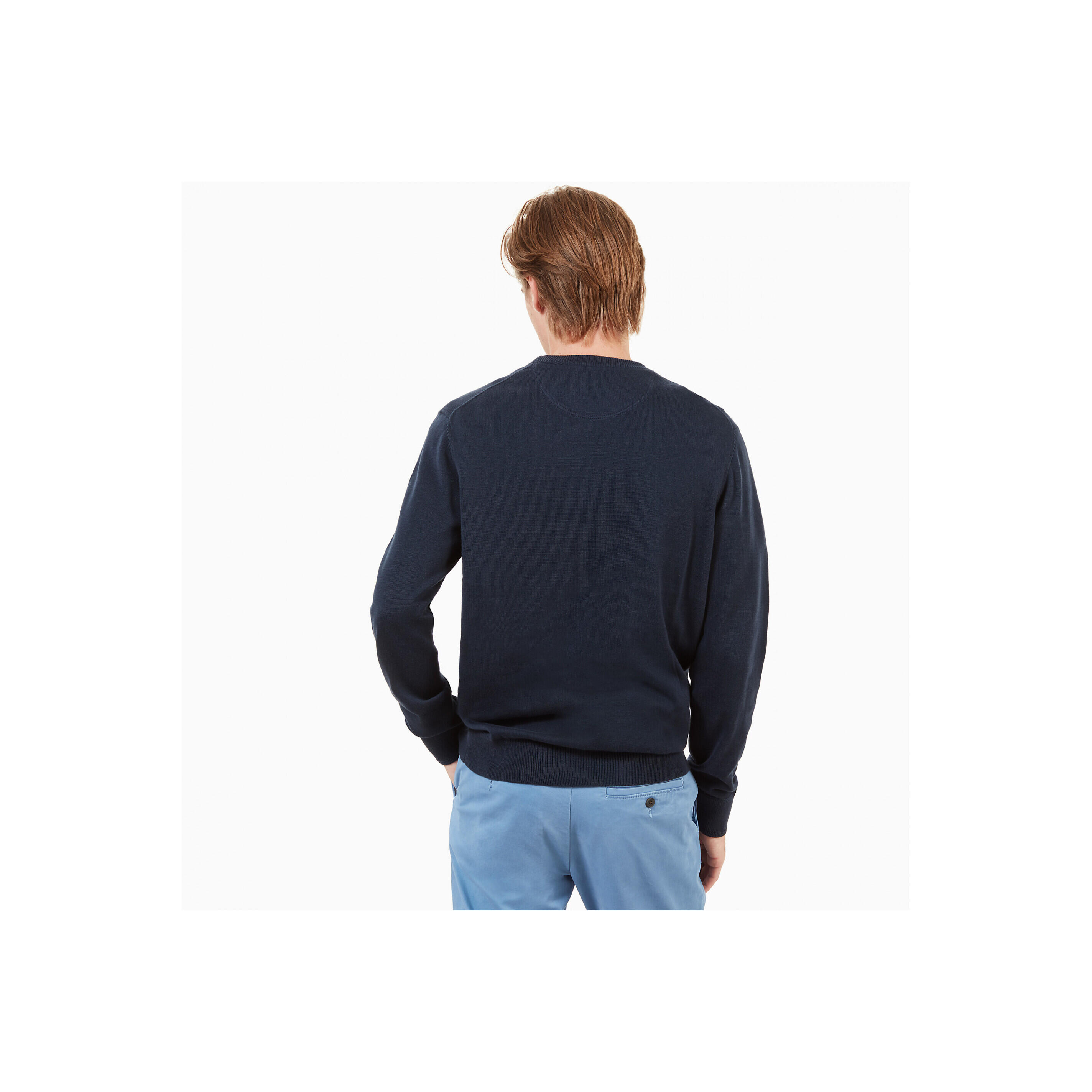 Pull col rond coton bio Timberland Williams River 2/4