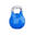 Kettlebell Competición Gorilla Sports Azul