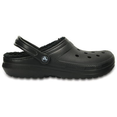 Crocs classic fuzz lined clog