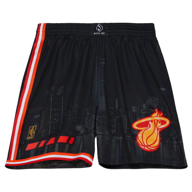 Korte broek Miami Heat Nicky Jam Swingman