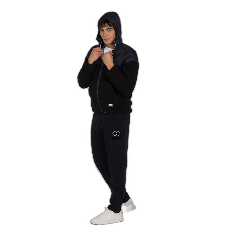 Hooded fleece met rits Errea Black Box 11