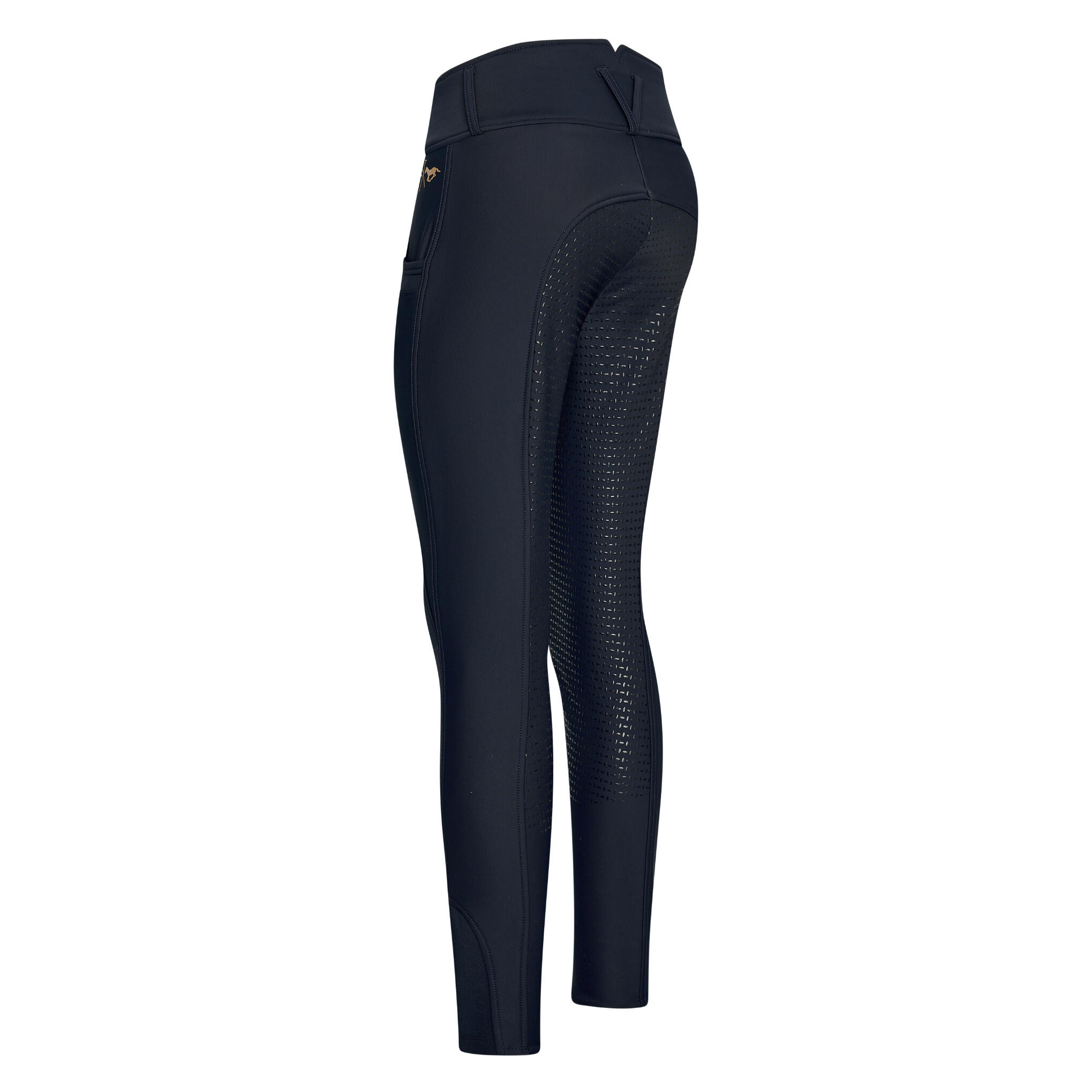Pantaloni da equitazione full grip da donna HV Polo Favouritas Luxury 2/4