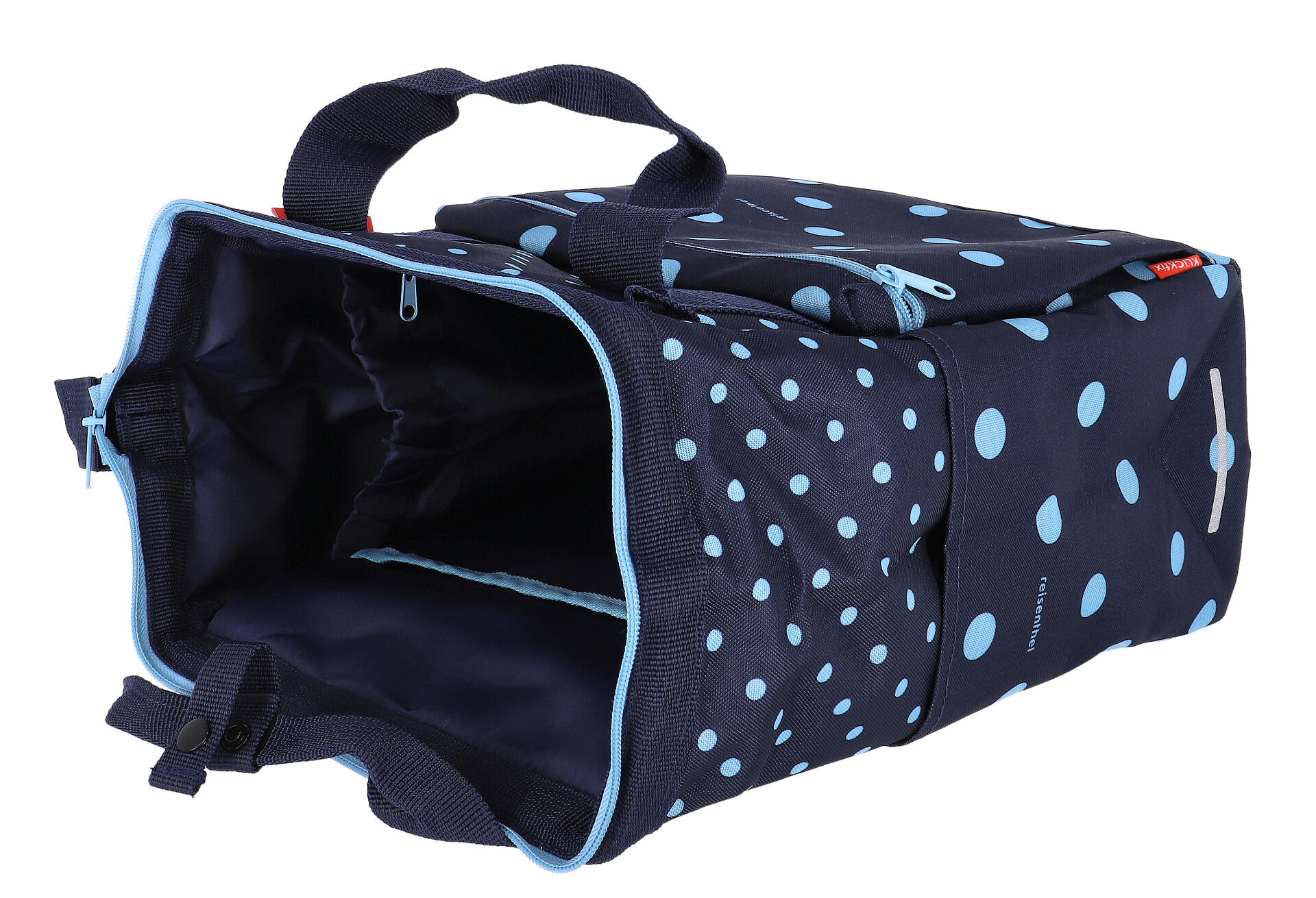 Borsa portabagagli ROOMY GT, blu a pois misti 2/6
