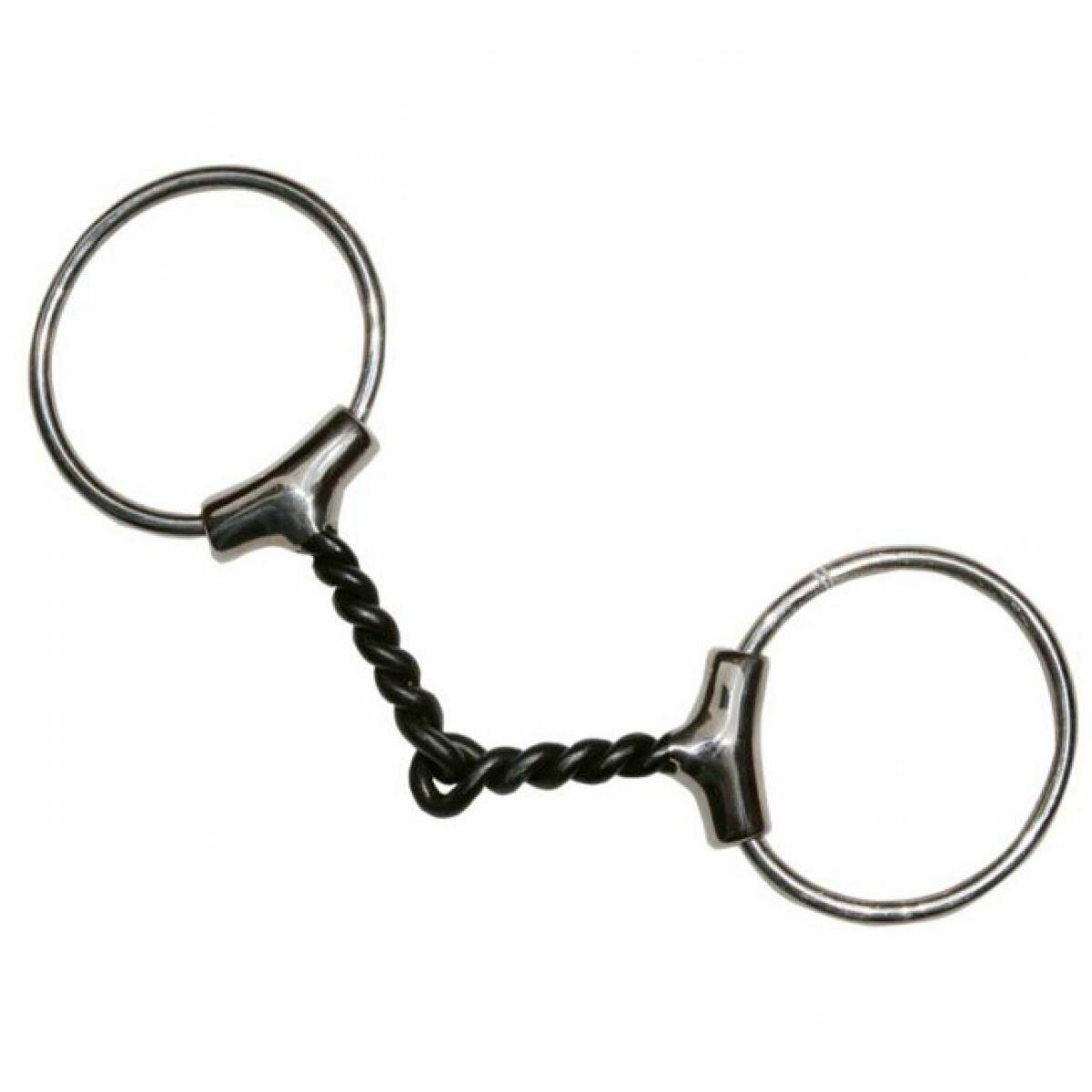 TATTINI 2-rings trensbit, roestvrij staal, fijne boringenTattini torsad‚s