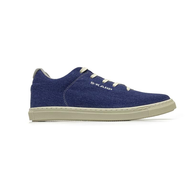 Pantofi sport S-KARP Street, albastru inchis, textil, talpa Cauciuc