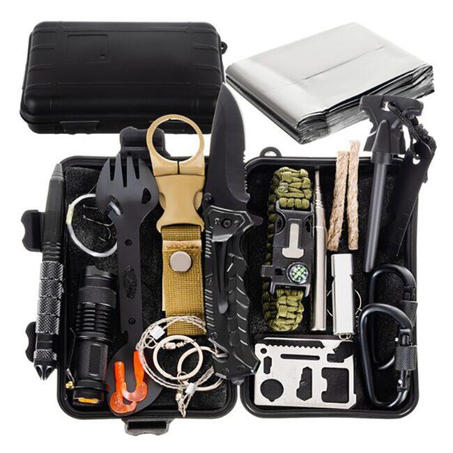 ISO TRADE Sada pro přežití SURVIVAL KIT 32in1