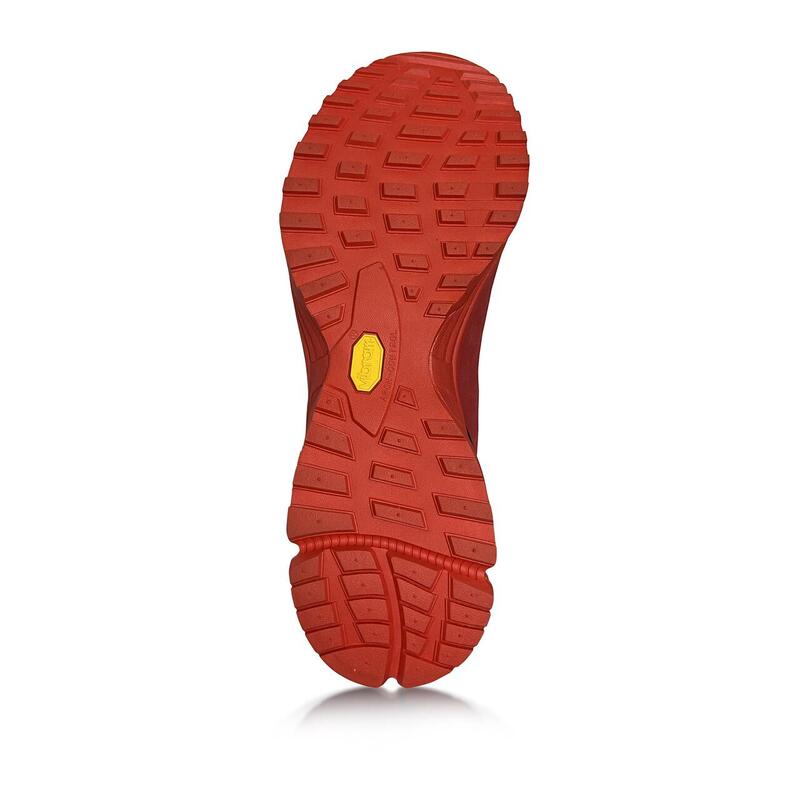Pantofi hiking MFX2 SS, rosu, piele naturala box/crosta, talpa Vibram Exmoor