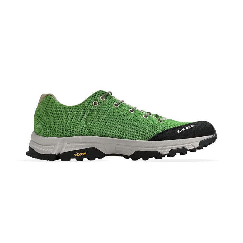 Pantofi trekking S-KARP Feline, bright green, piele tehnica, talpa Vibram Exmoor