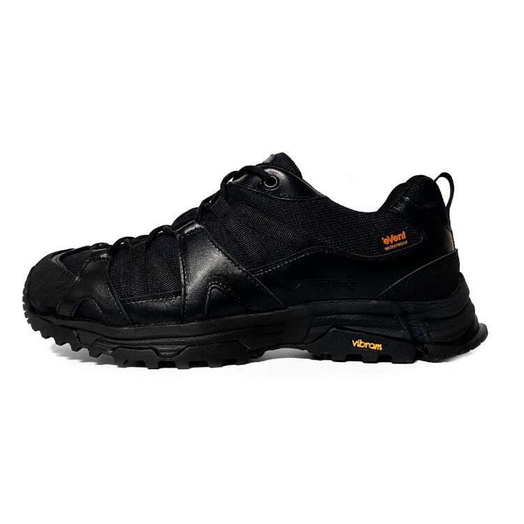 Pantofi hiking MFX1 SS, negru, piele naturala box/crosta, talpa Vibram Exmoor