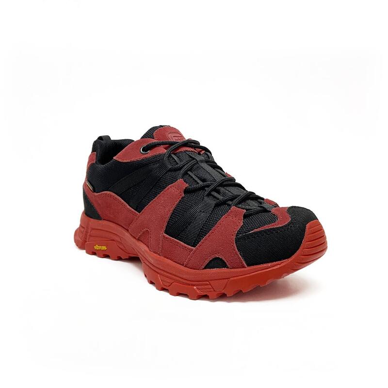 Pantofi hiking S-KARP MFX1 SS, rosu, piele, talpa Vibram Exmoor