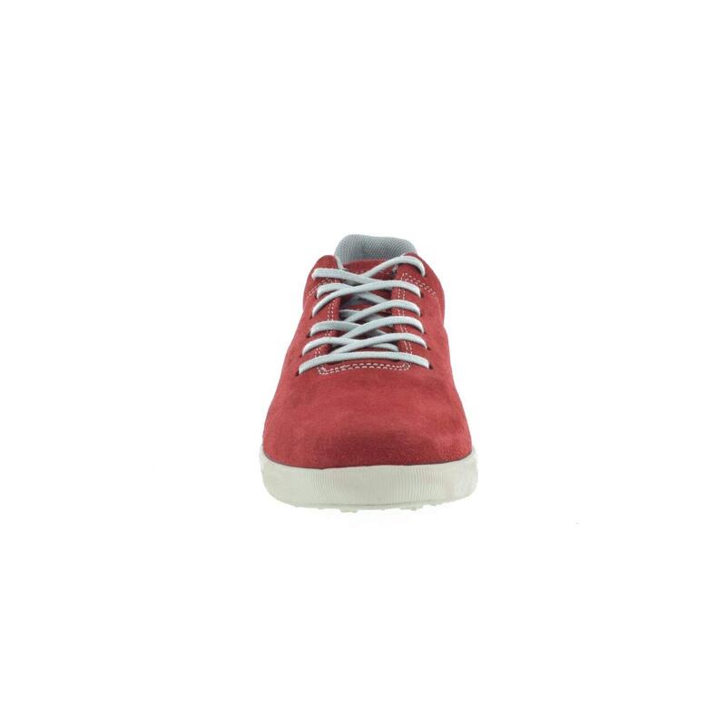Pantofi sport S-KARP Sneaker, rosu, piele naturala, talpa Vibram