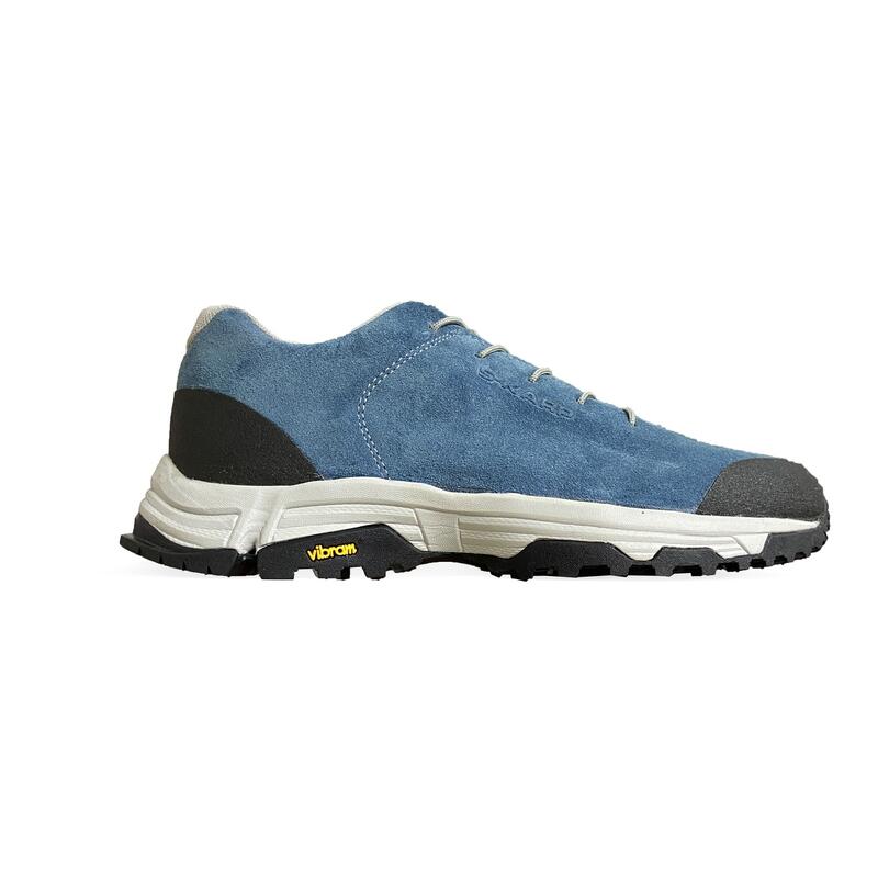 Pantofi sport S-KARP Travel, albastru, piele naturala, talpa Vibram