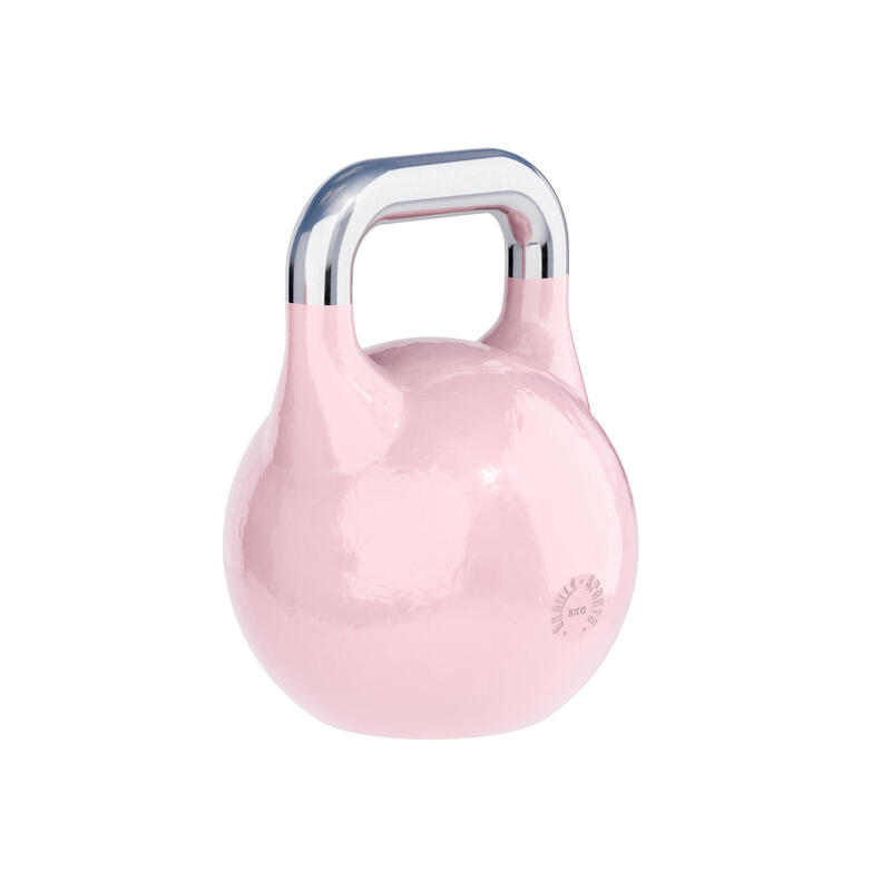 Kettlebell de Competiție 8KG Roz