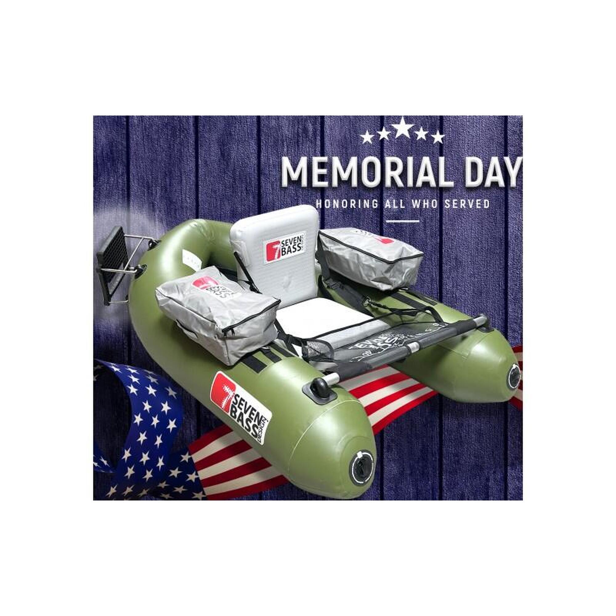 Float tube SEVEN BASS DESIGN -  BRIGAD Motor Memorial Day