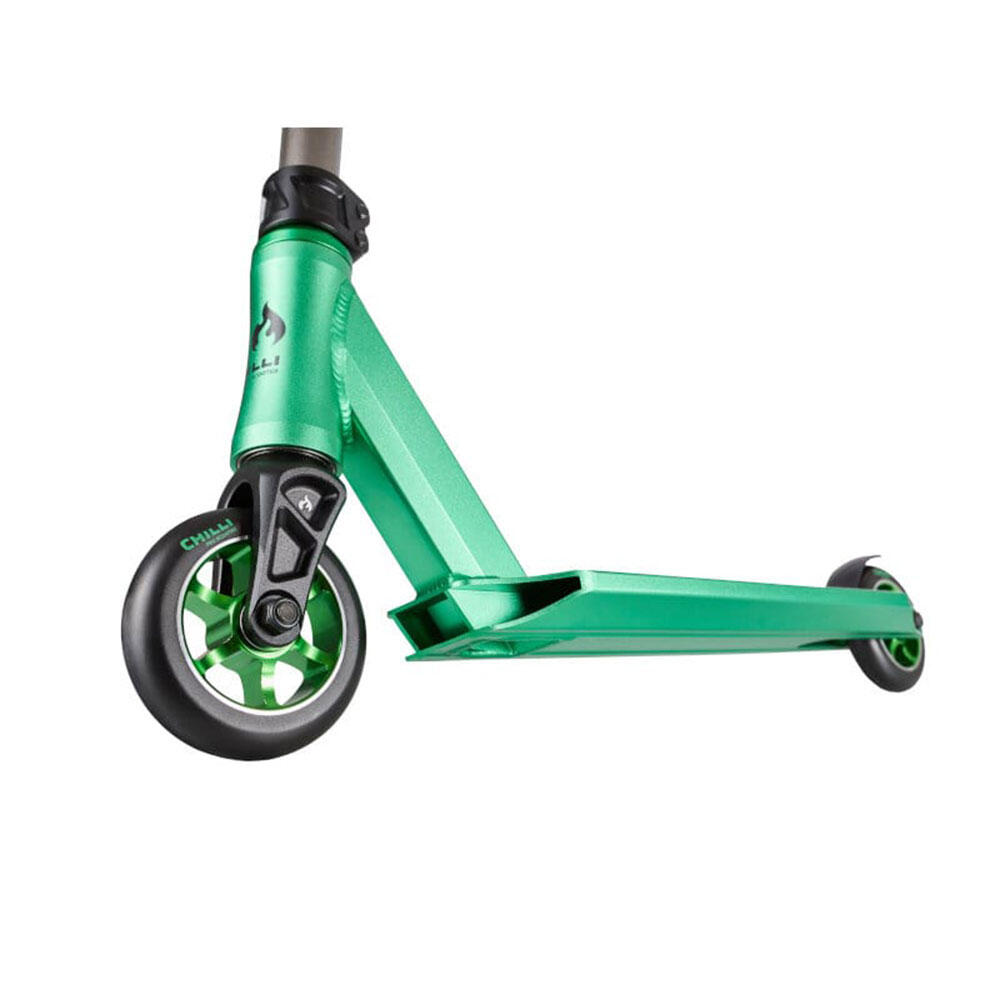 Chilli Pro Scooter 3000 "Shredder" Universel Trottinette Stunt Vert, Gris 4/7
