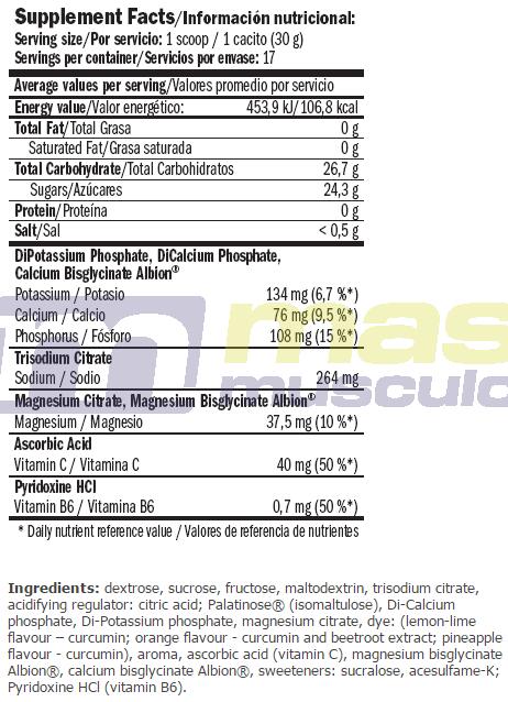 IsoLyte Energy Sport Drink - 510 g Orange Amix Performance 5/5