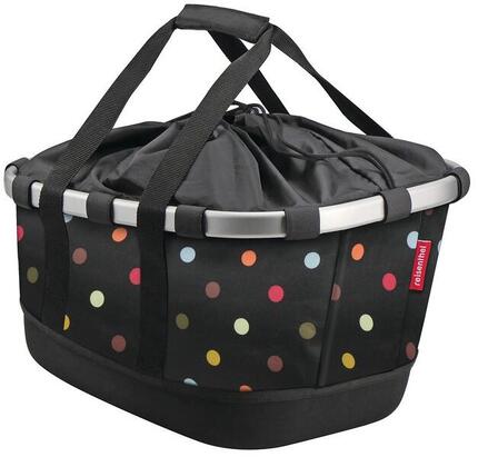 KLICKfix Fahrradkorb Bikebasket GT schwarz mit UniKlip 27x42x33 cm