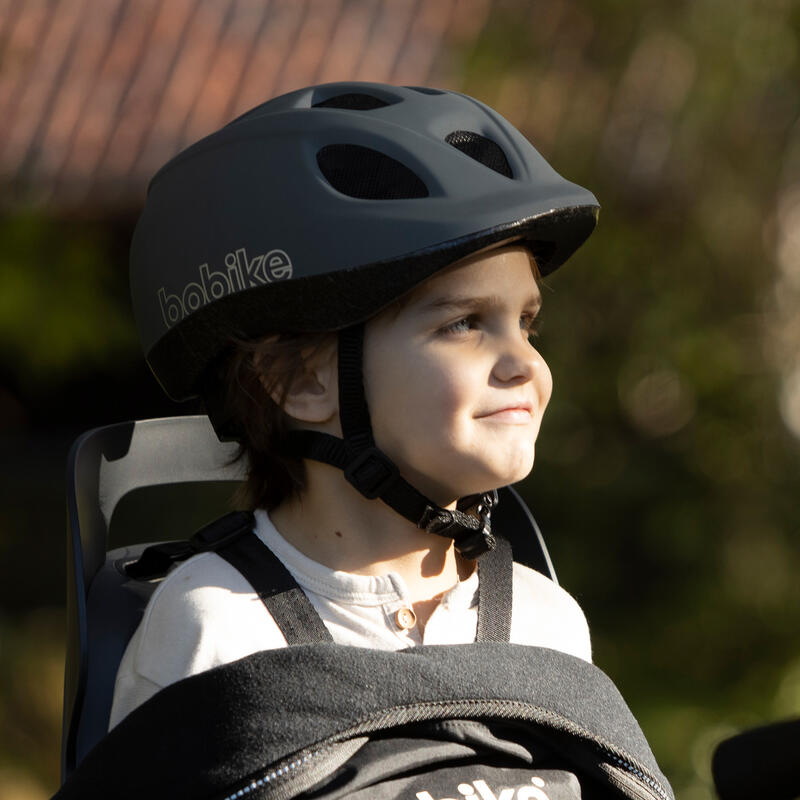 Casque Junior polyvalent pour Vélo & Sports GO Gris Macaron