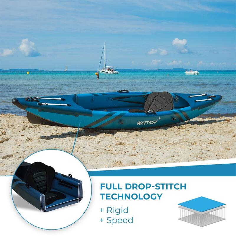 Caiac gonflabil TORPEDO 1P HP - 365cm/12'x72cm/28' - DropStitch MAX 180 kg