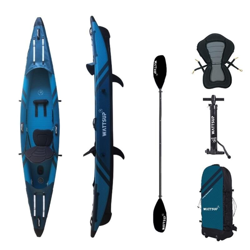 Kayak Inflable TORPEDO 1P HP -365cm/12'x72cm/28' -DropStitch MÁX 180 kg