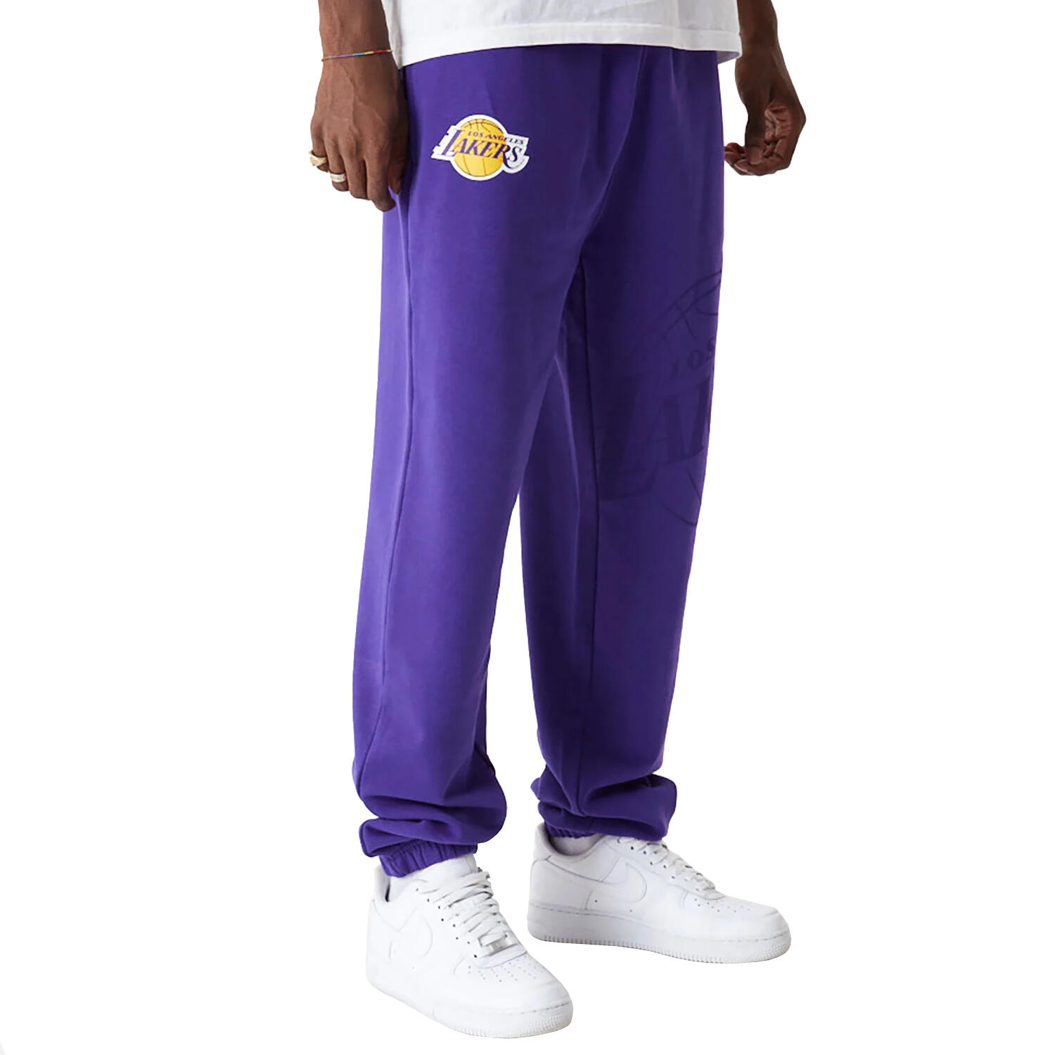Pantalon pour hommes New Era NBA Joggers Lakers 1/2