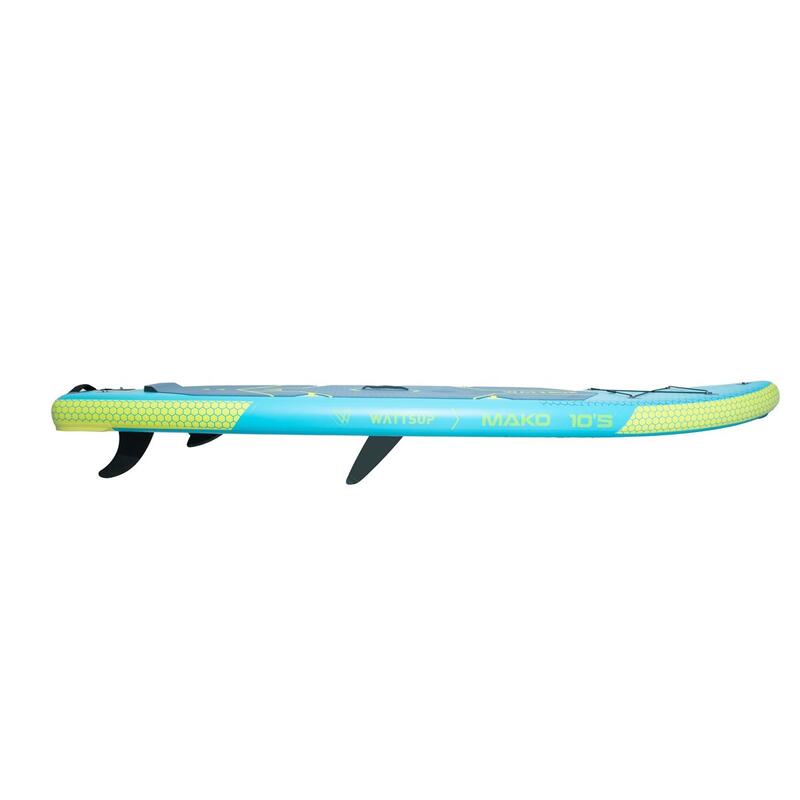 Aufblasbares SUP Mako 10'5 - 318x81x15 cm (10'5x32x6") - DropStitch - MAX 115kg